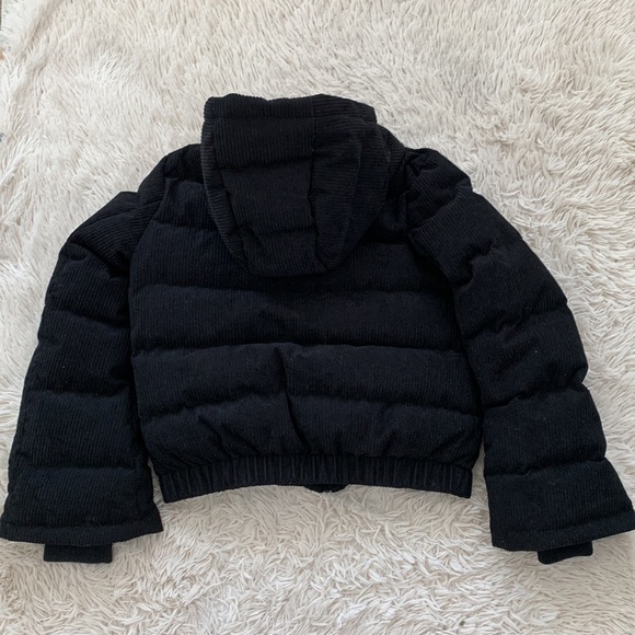 Perfect moment polar flare quilted corduroy hooded ski down jacket - Picture 6 of 7